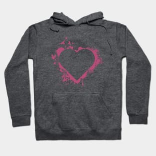 Womens Valentine's Day Shirt with Heart Graphic Hoodie